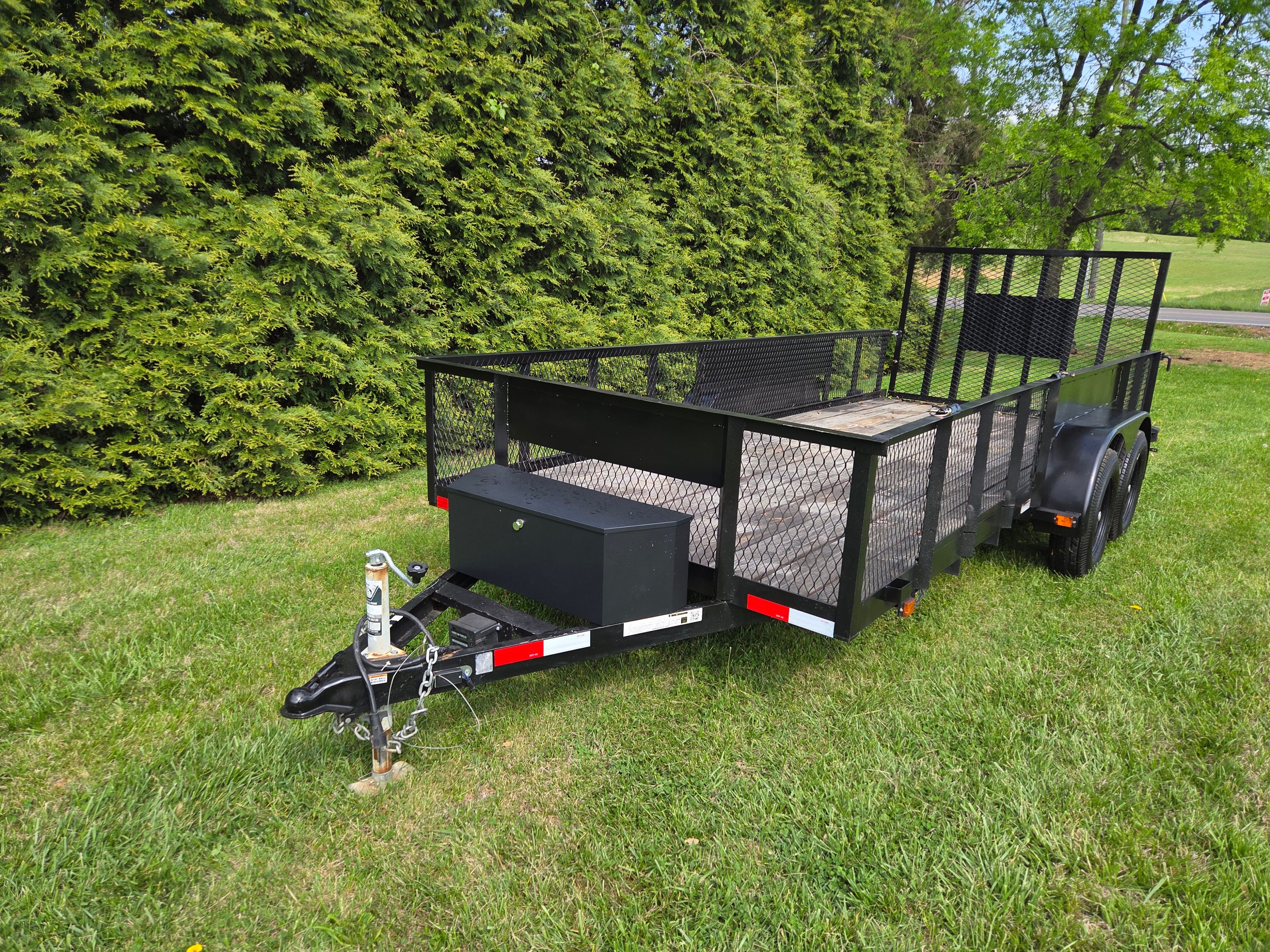 75" x 16' Utility Trailer - Image 1